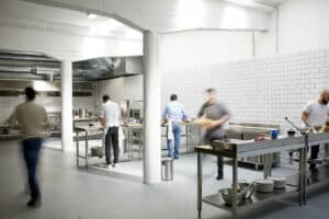 dark kitchen madrid