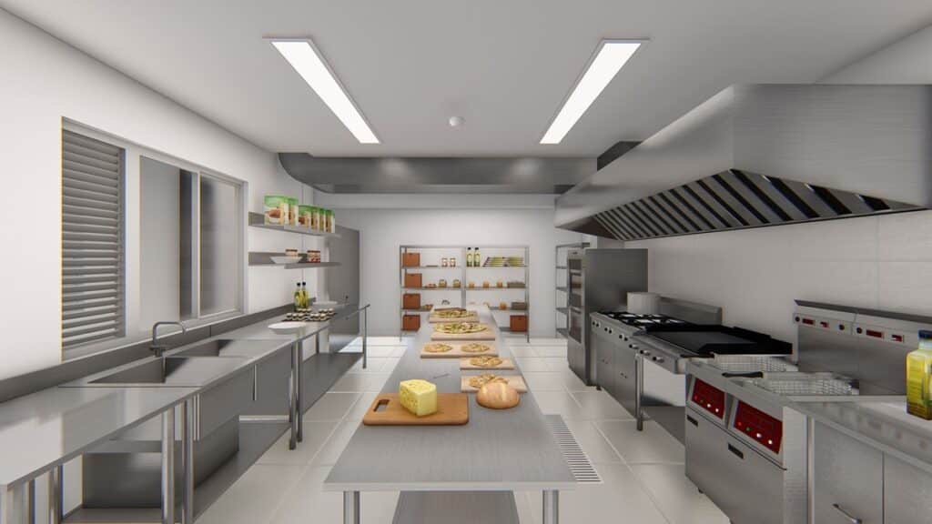 dark kitchen valencia
