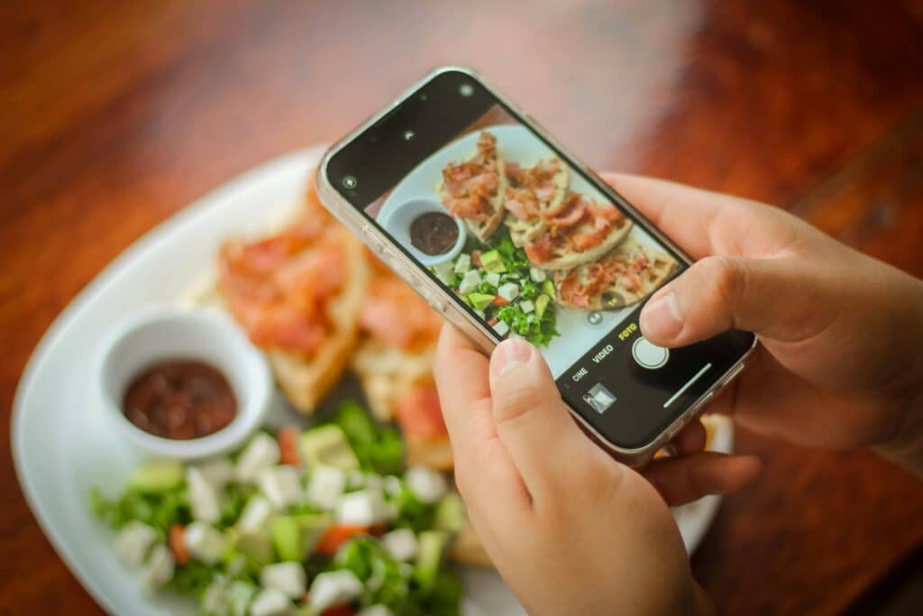 Instagram para delivery